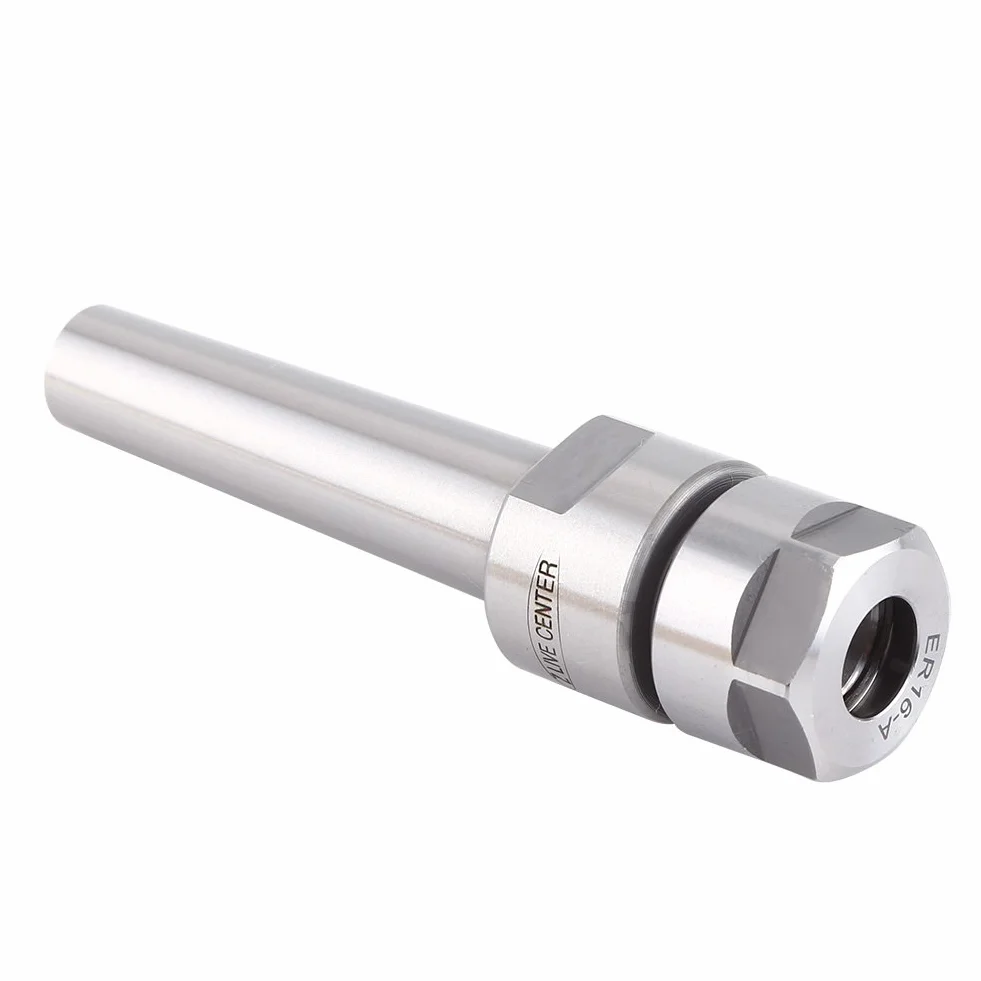 Akozon CNC MT2-ER16-50 MT2 Holder M10 Taper Collet Holder Herramientas de fresado