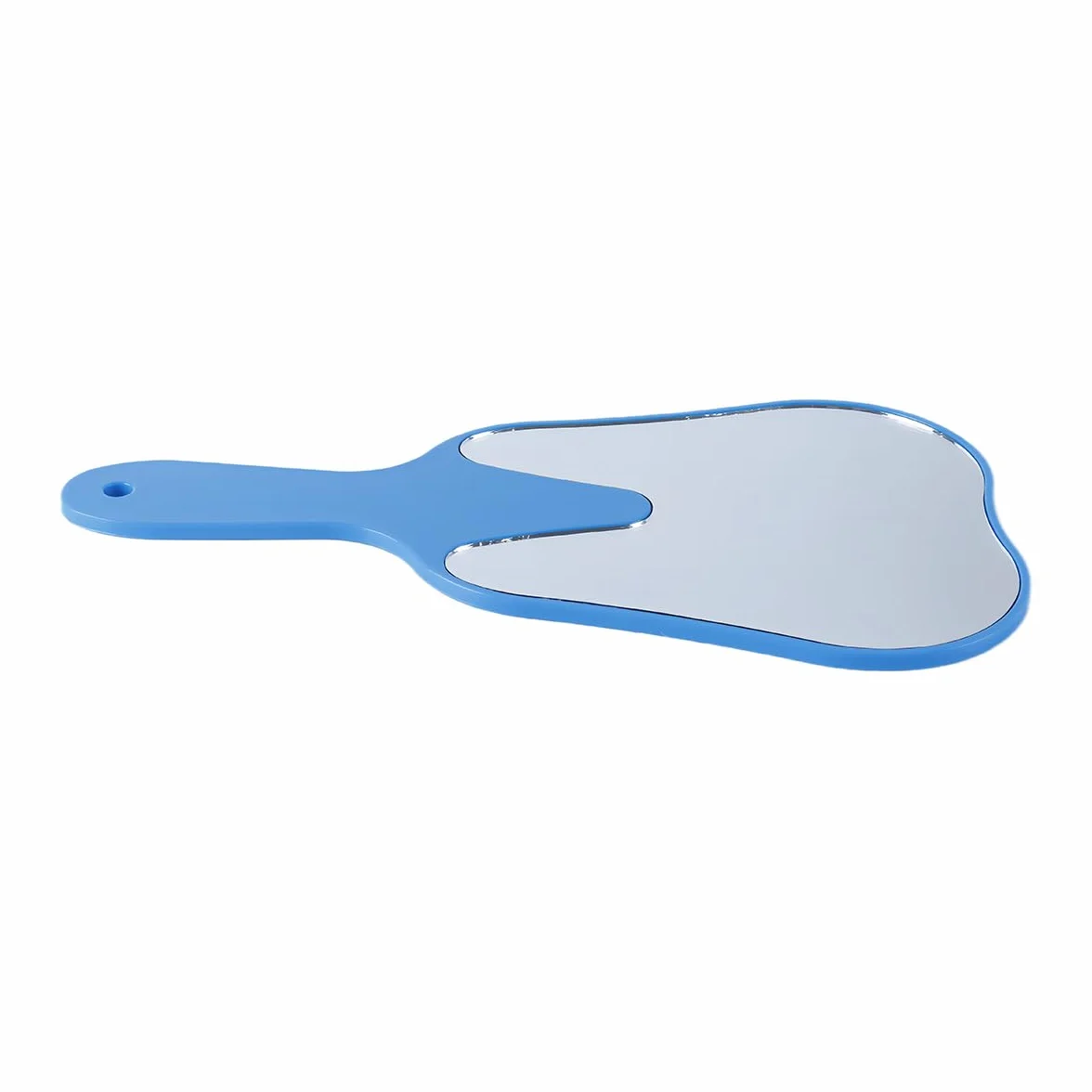 WANGCL Espejo dental portátil con mango de plástico para dentistas, clínicas dentales (azul)
