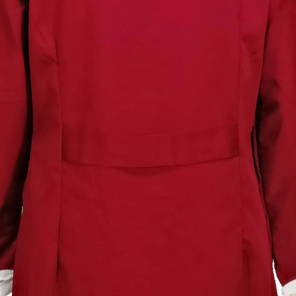 Bata de trabajo de algodón para mujer camarera