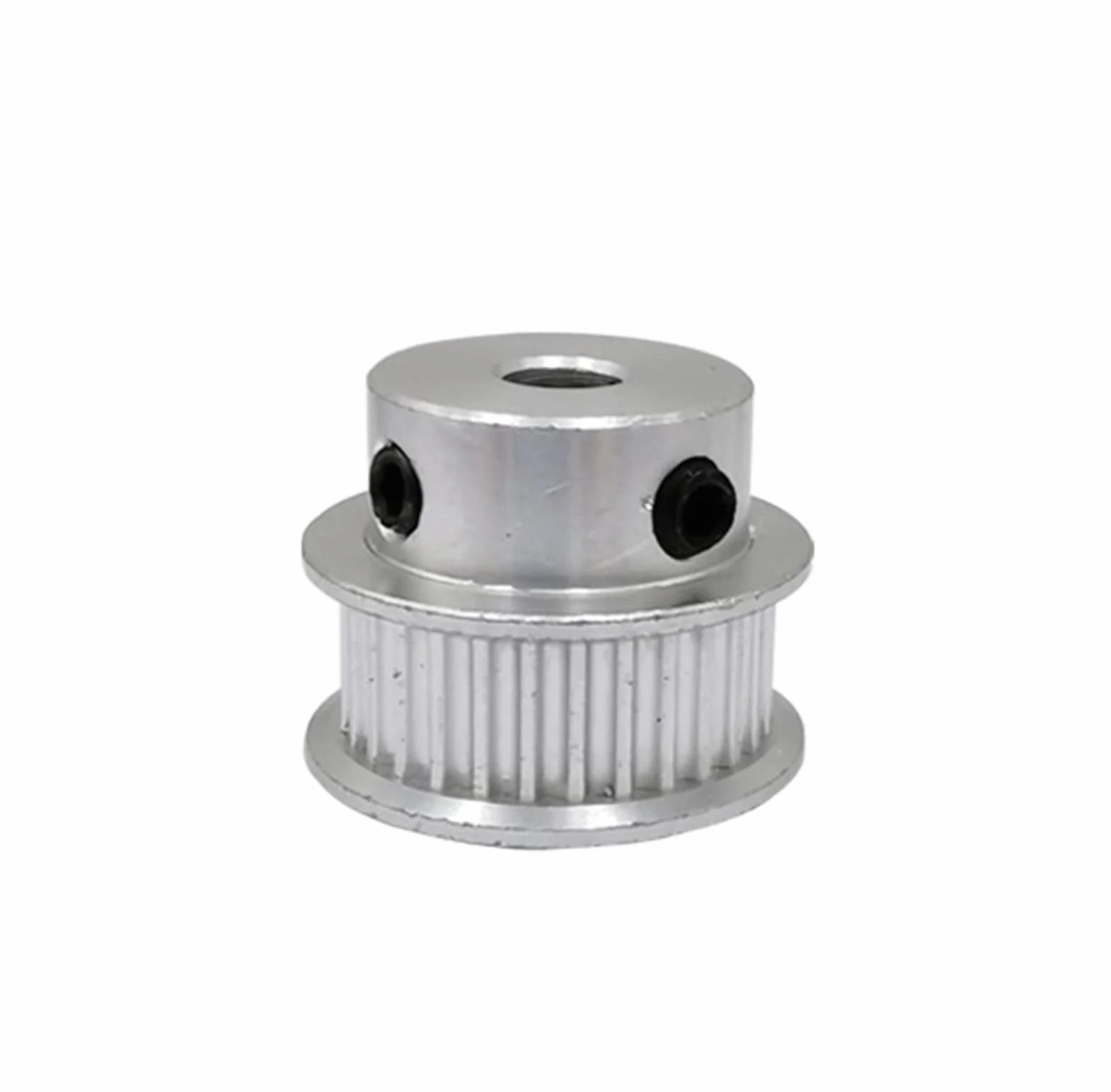 GT2 Polea 30T, Orificio Interior 4/5/6/6.35/7/8/10mm, Rueda de Polea para Correa de Distribución 6/10mm