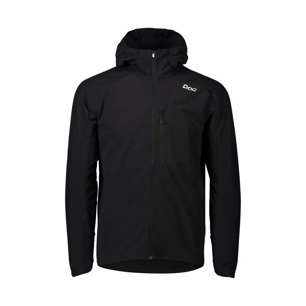POC Guardian Air Jacket Hombre – chaqueta para MTB y trail con stretch, DWR repelente al agua, protección contra el viento, bolsillos con cremallera