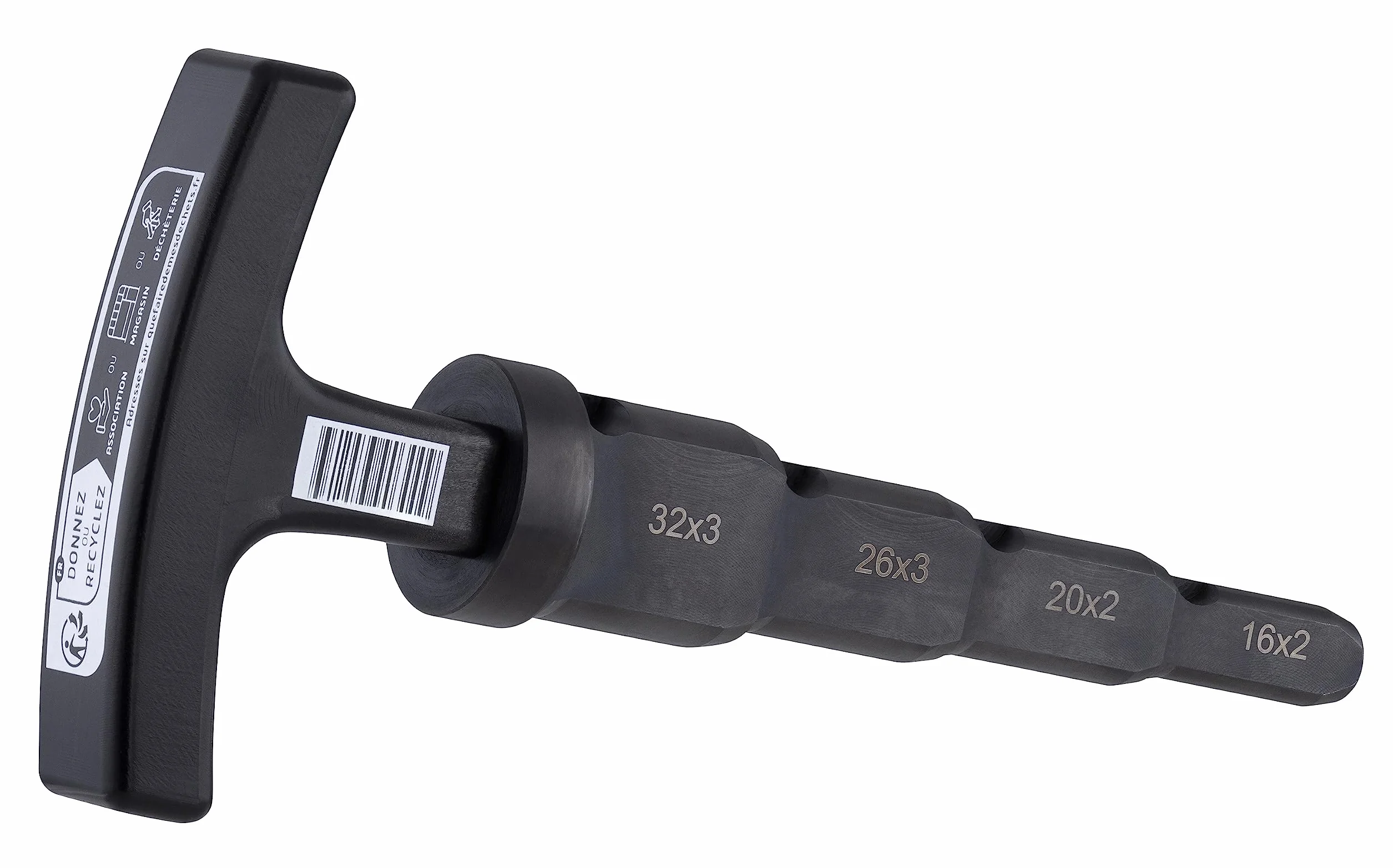 Calibrador desbarbador para tubo multicapa Ø16-32 mm QUICK PLOMBERIE