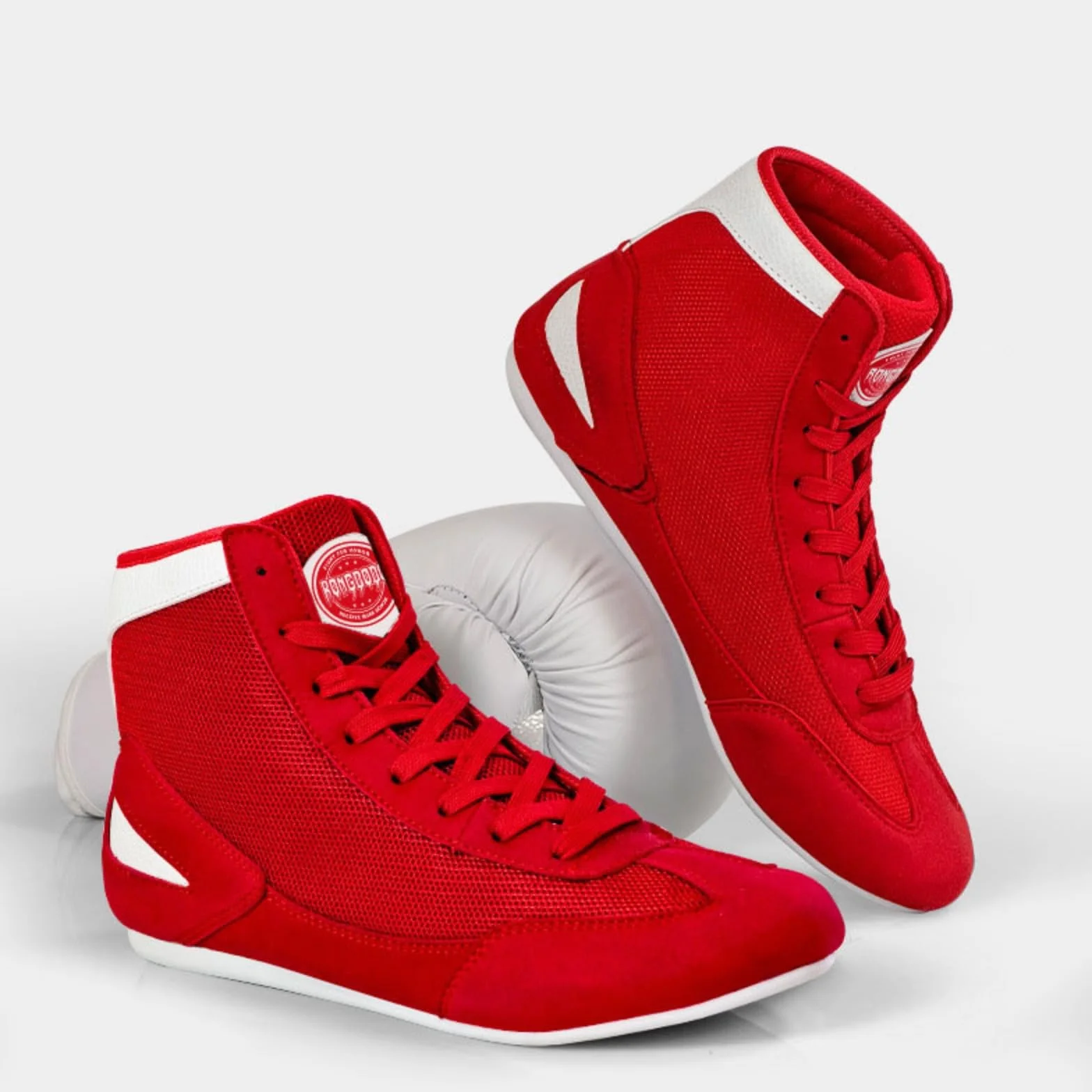 Zapatos de Boxeo Hixingo para Hombre Mujer 36-45, Zapatillas de Lucha con Suela de Goma Antideslizante