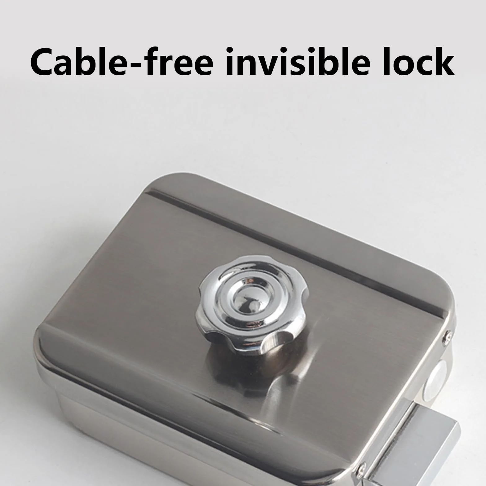 Cerradura de puerta electrónica invisible inteligente con control remoto para seguridad del hogar