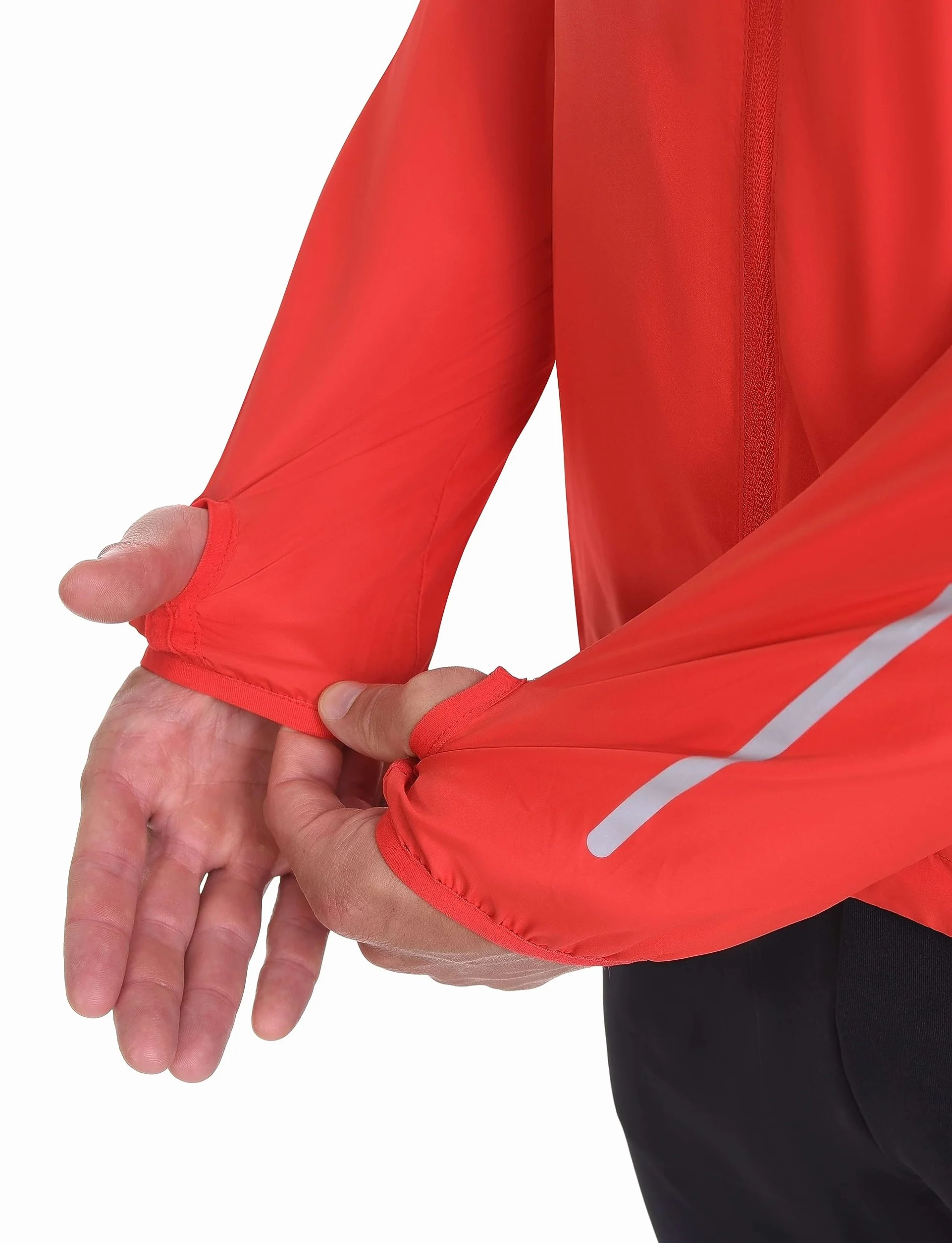TCA Chaqueta Softshell de Running para Hombres, Reflectante, Transpirable y Plegable, con Bolsillos con Cierre