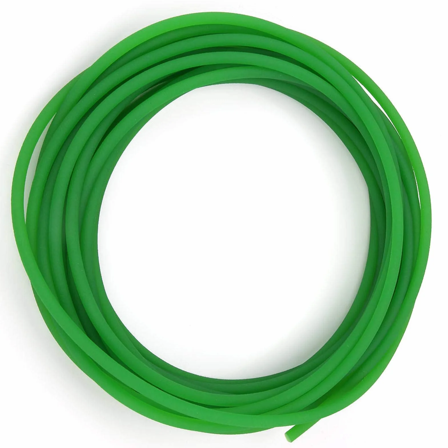 Akozon Correa de transmisión PU redonda de uretano superficie rugosa 6mm 10m