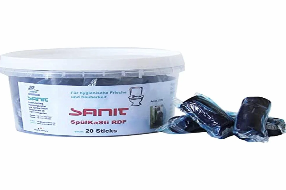 Sanit SpülKaSti RDF Baquetas para depósito de agua Geberit Duofresh 20 unidades azul