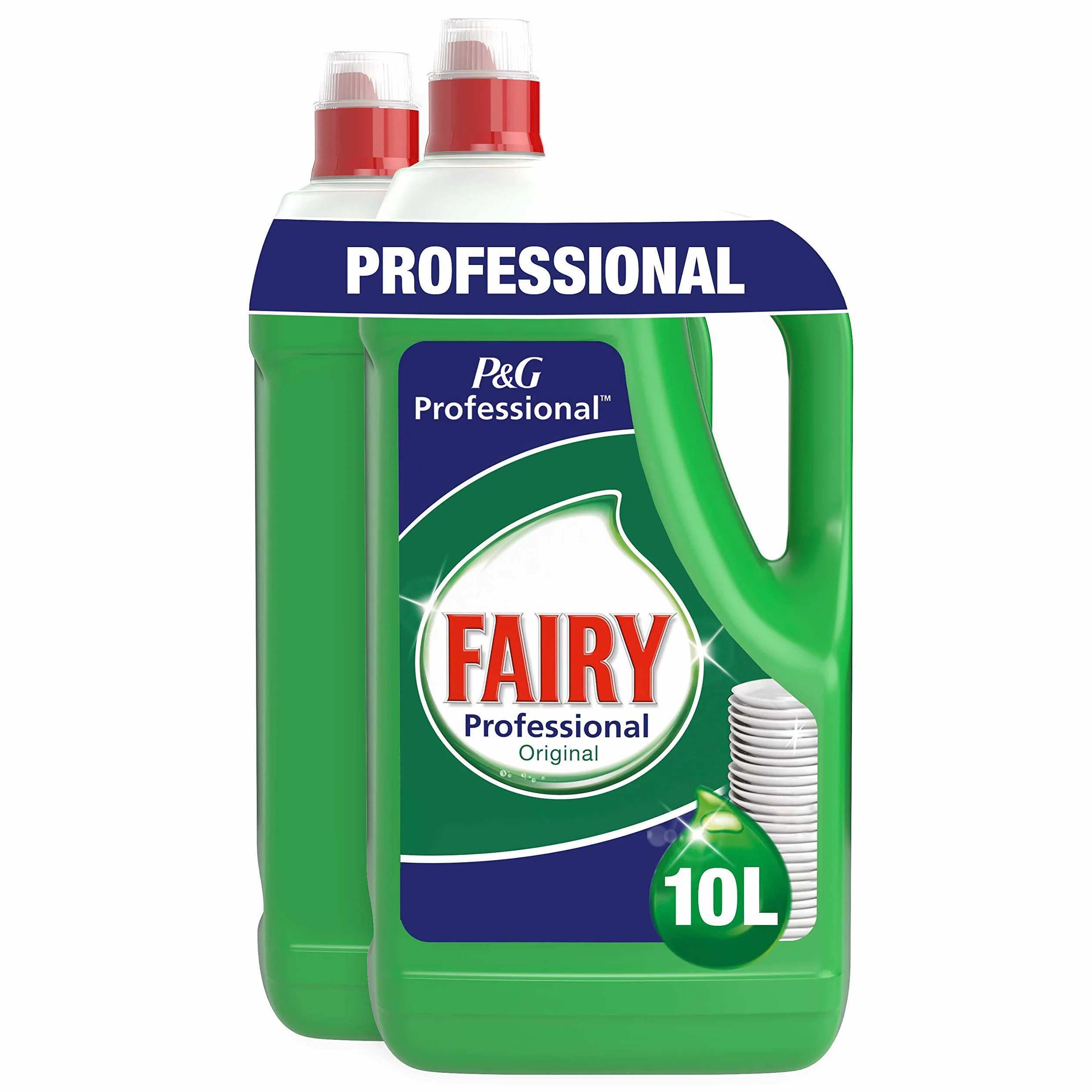 Fairy Professional Lavavajillas a Mano Líquido Concentrado 10 L (2 X 5 L) Original
