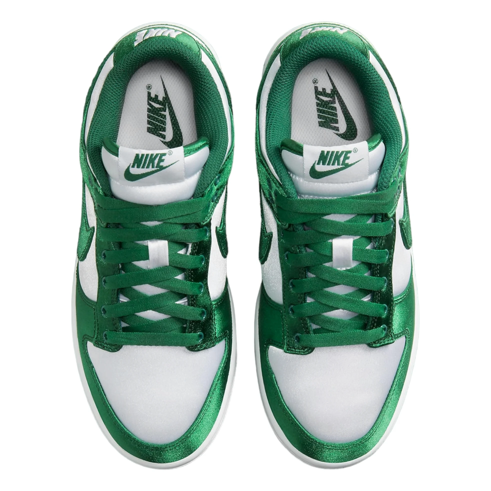 Nike W Dunk Low - Tenis de Baloncesto para Mujer, Equipo Blanco y Verde, 38 EU