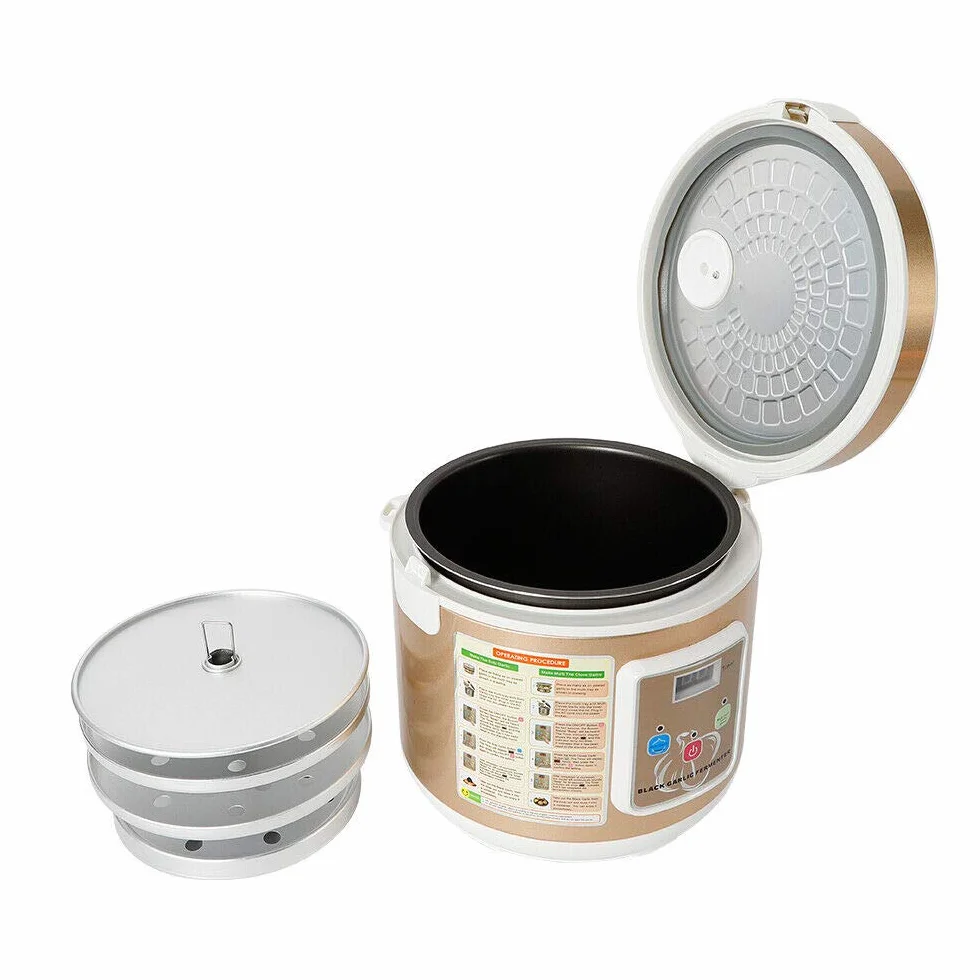 Fermentador de ajo negro 5L automático inteligente Garlics Maker 30x30x31.8 cm
