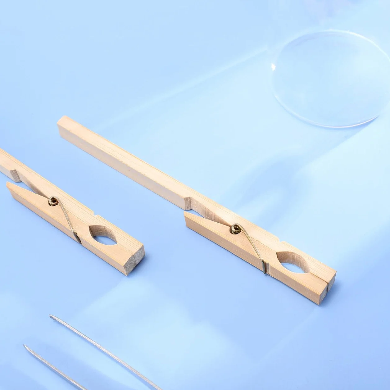 ULTECHNOVO 10piezas Pinza de Madera para Tubos de Ensayo Abrazadera de Laboratorio