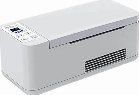 La insulina refrigerador Portable Caja refrigerada, Inteligente de Control de Temperatura, refrigeración de medicamentos pequeño refrigerador, Alarma Alta Temperatura, for el Coche, Viajes