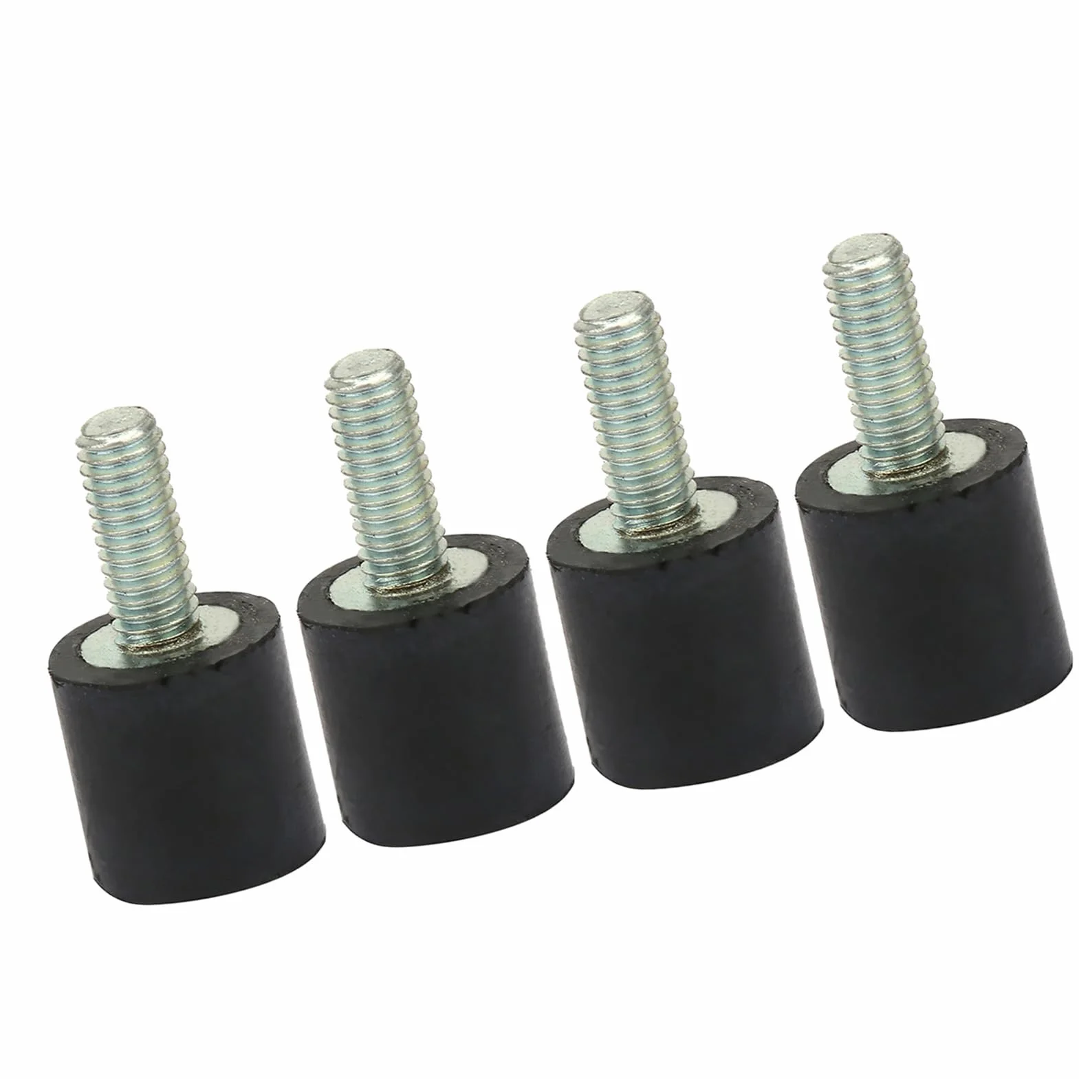 Fafeicy 4pcs Soportes de Goma Anti Vibración Silentblock VD8*8 M3*8 para Coche Barco Compresores Motores