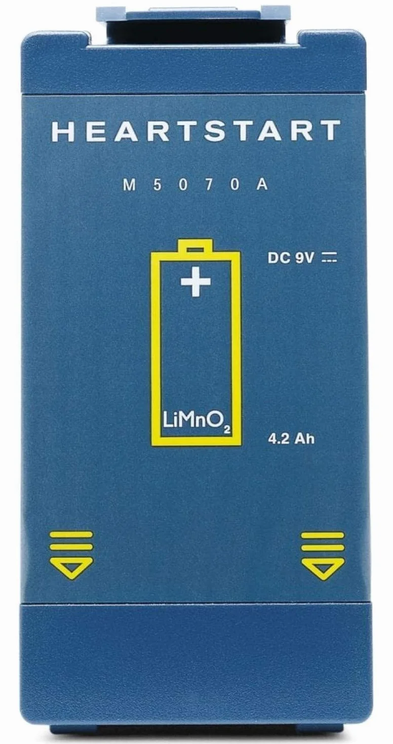 PHILIPS Batería de litio 9V DSA HEARTSTART HS1 M5070A 4,2Ah