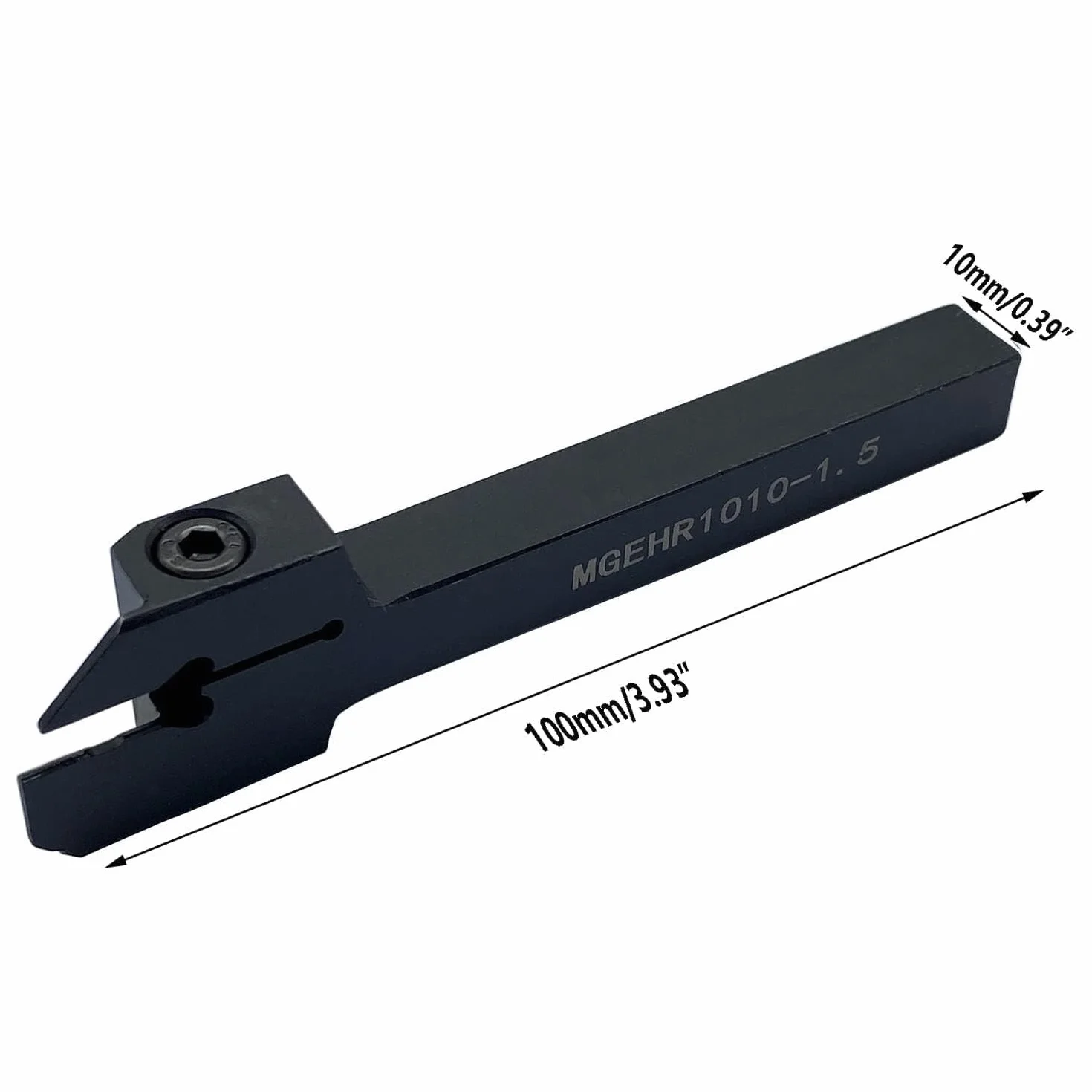 Insertos de carburo de tungsteno MGMN150-G 10 piezas, 1.5 mm, soportes MGEHR MGEHL 3/8 pulgadas para torno