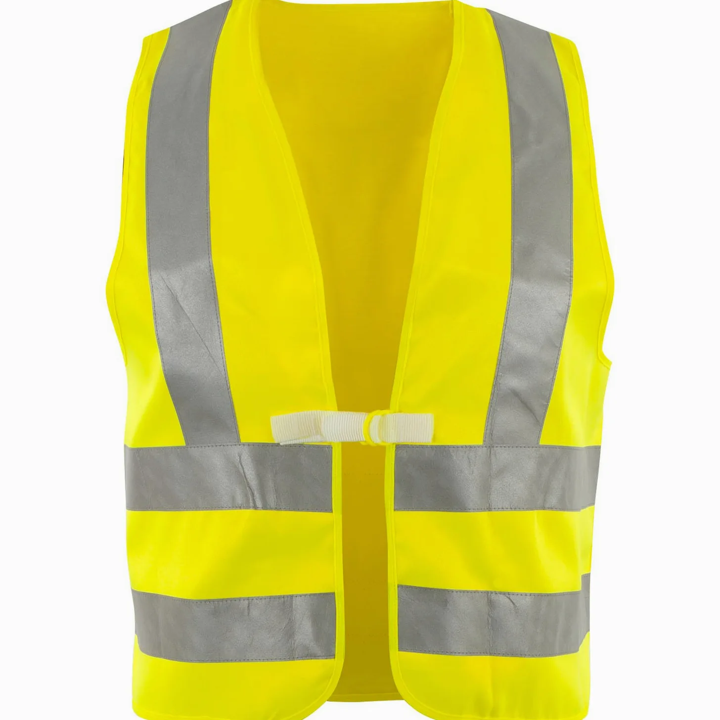Asatex wtgp3 Chaleco reflectante con doppelringverschluss, color amarillo neón