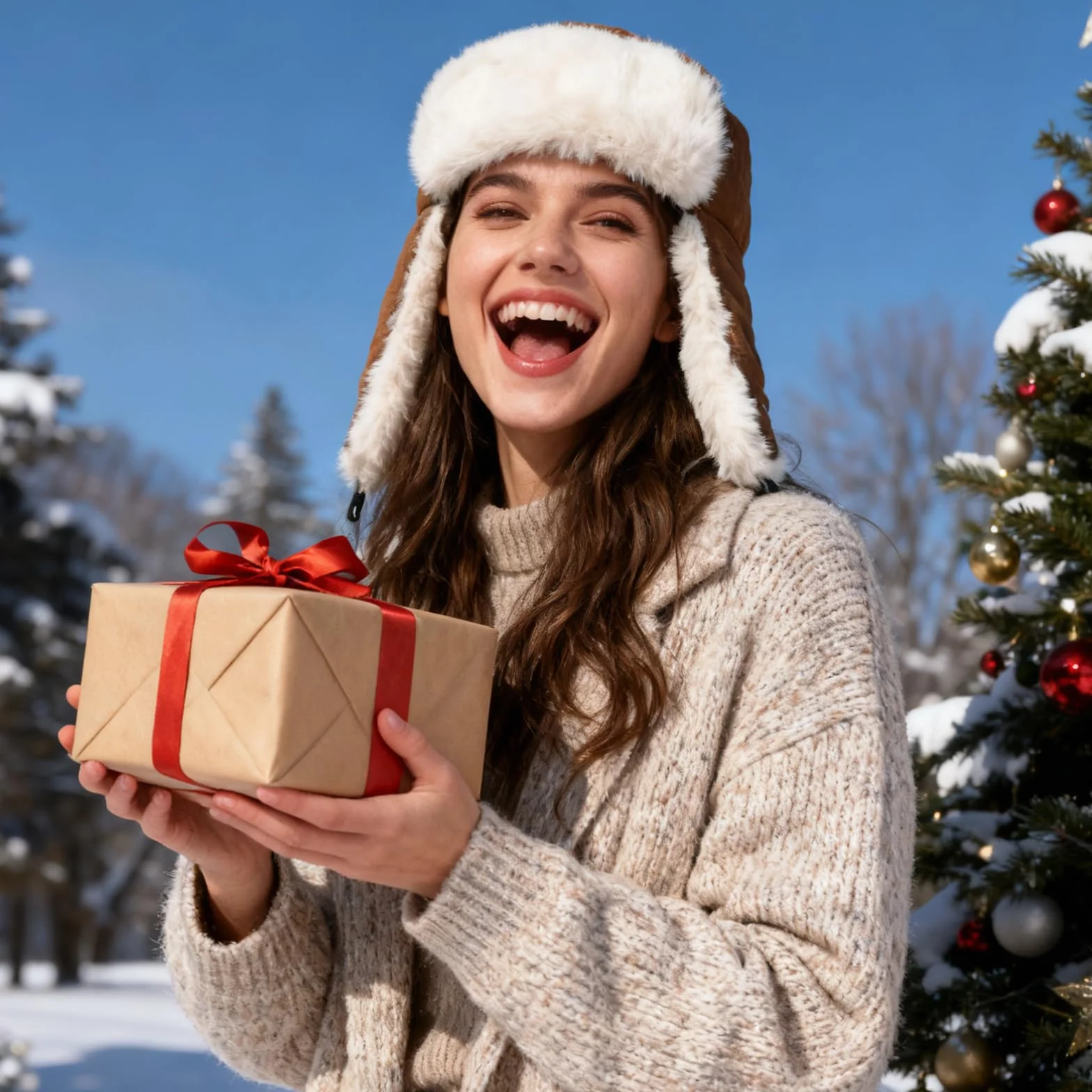 Sombrero de Invierno Trapper para Hombres y Mujeres con Orejeras, Forro de Polar, Sombrero Térmico a Prueba de Viento para Esquí, Senderismo y Actividades al Aire Libre (Talla 54-60 cm)