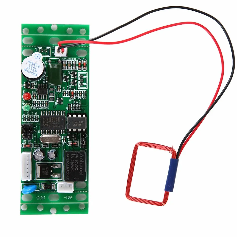 Módulo lector RFID 125 kHz control de acceso 5-15 cm