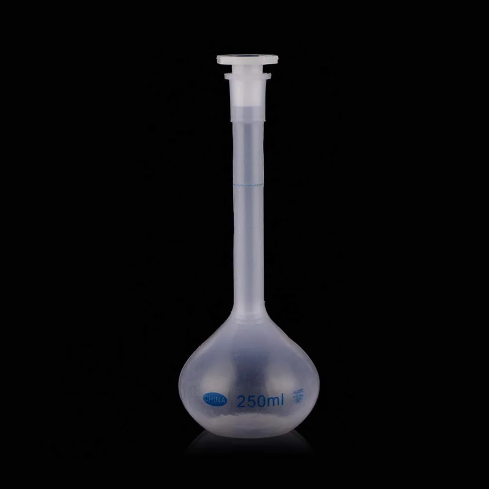 Pipeta Volumétrica Matraz Aforado 1000mL Resistente al Calor Cuello Largo Laboratorio Escuela