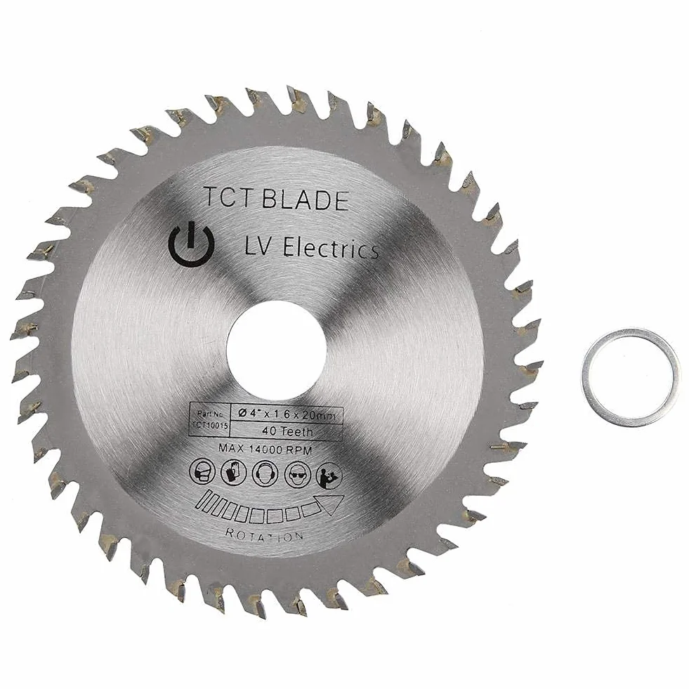 Disco de corte TCT 110x1.6x20mm 40 dientes para madera