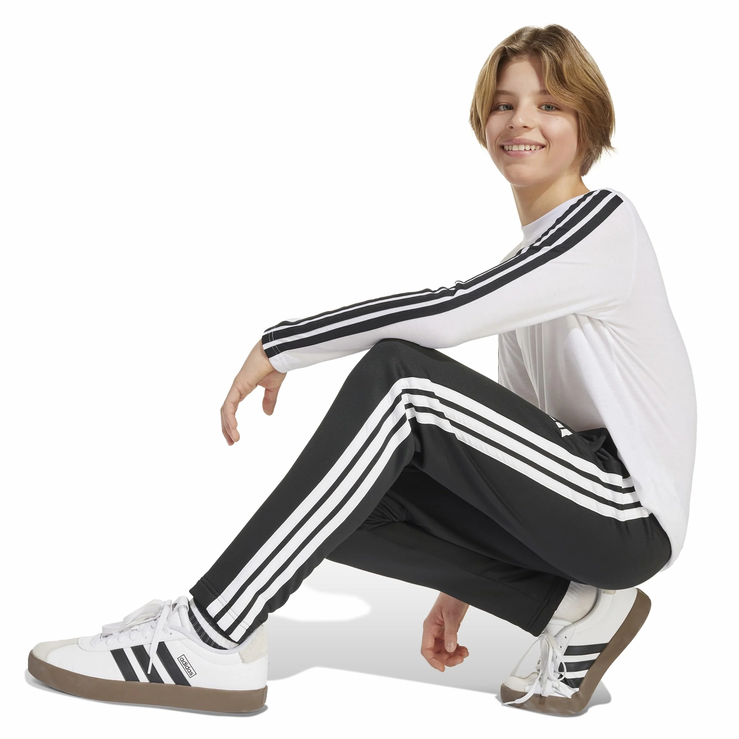 adidas Unisex 3-Stripes Pant - Pantalones Unisex niños