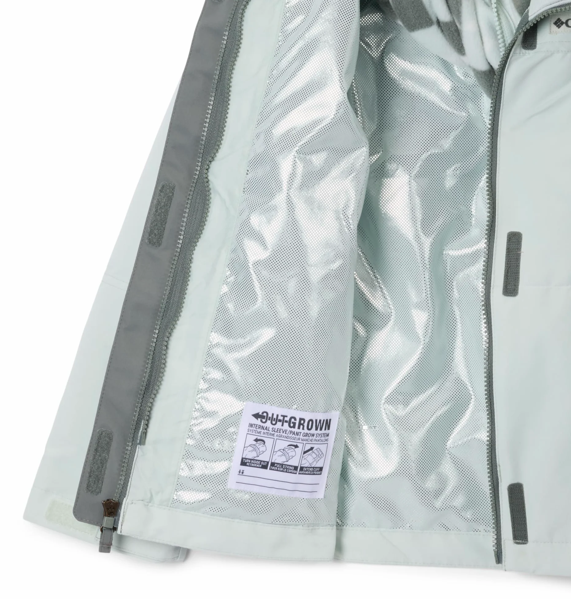 Columbia Bugaboo 4 Fleece Interchange Jacket Abrigo de invierno 3 en 1 intercambiable Niñas
