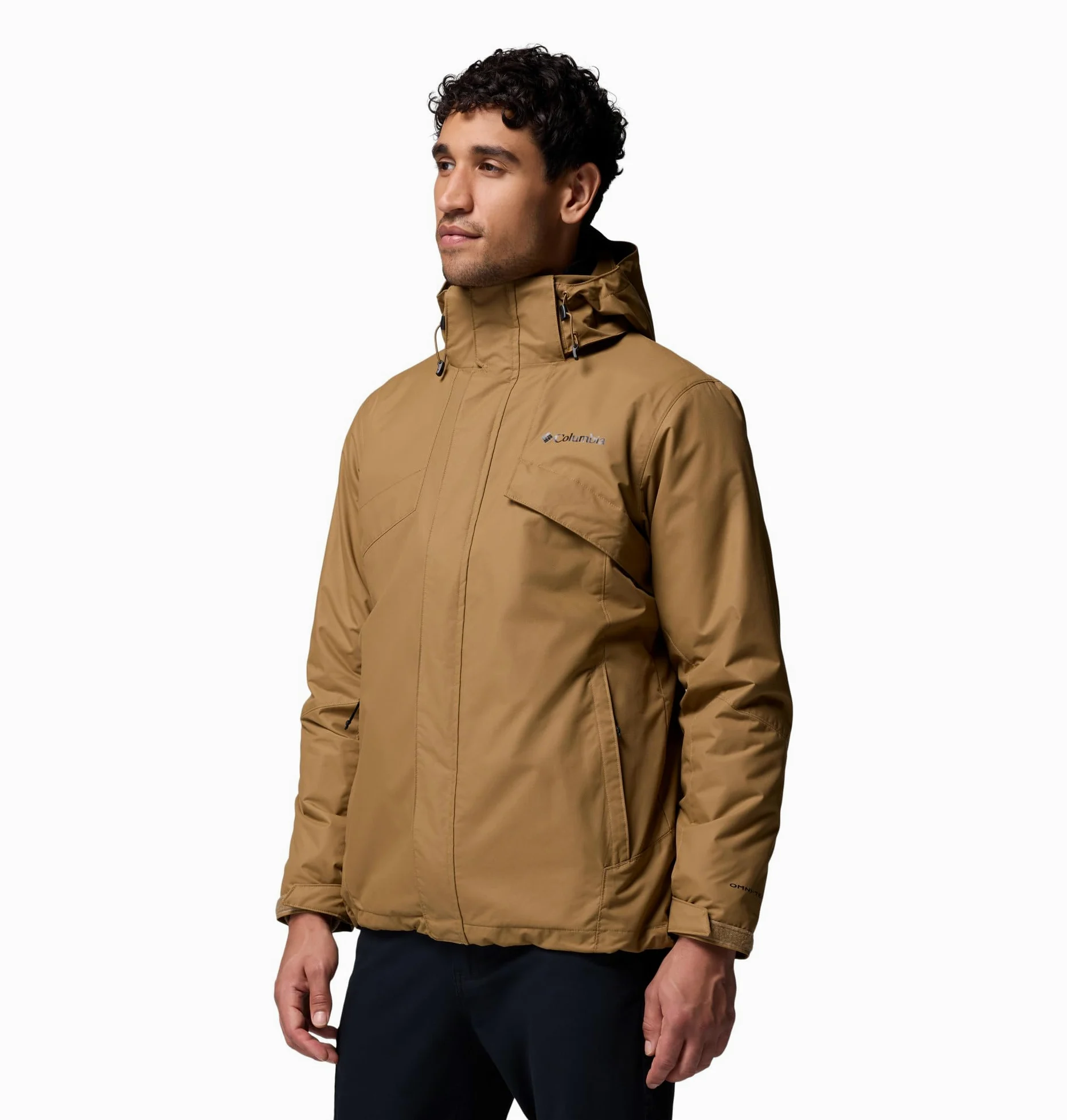 Columbia Abrigo de Invierno Intercambiable 3 en 1 para Hombre