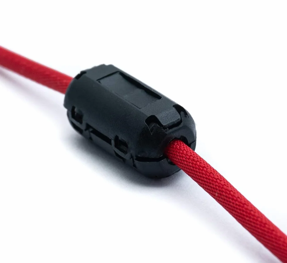 Núcleo de Ferrita Dividido de 5 mm, Filtro de Onda Envolvente para Cables, 5 Núcleos