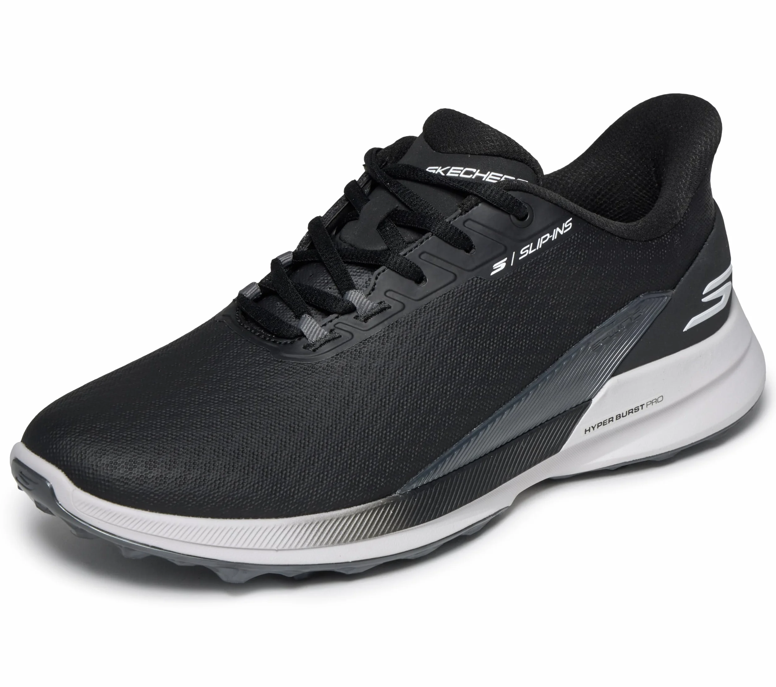Skechers Go Golf Mens Waterproof Synthetic Lace-up Spike Less Golf Shoe Zapatos de golfHombre