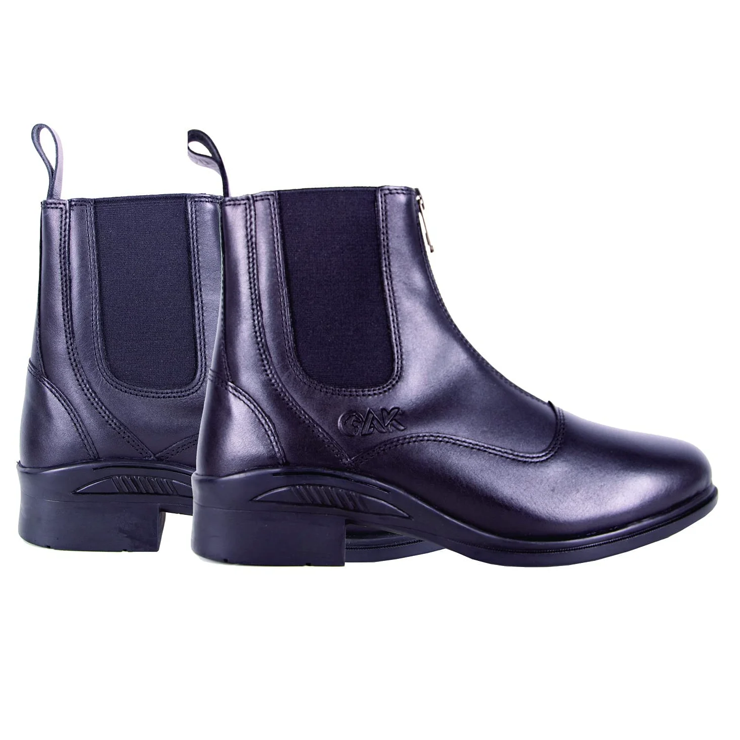 AK Phantom Botas de equitación AKRS-6051-02 de cuero de grano completo