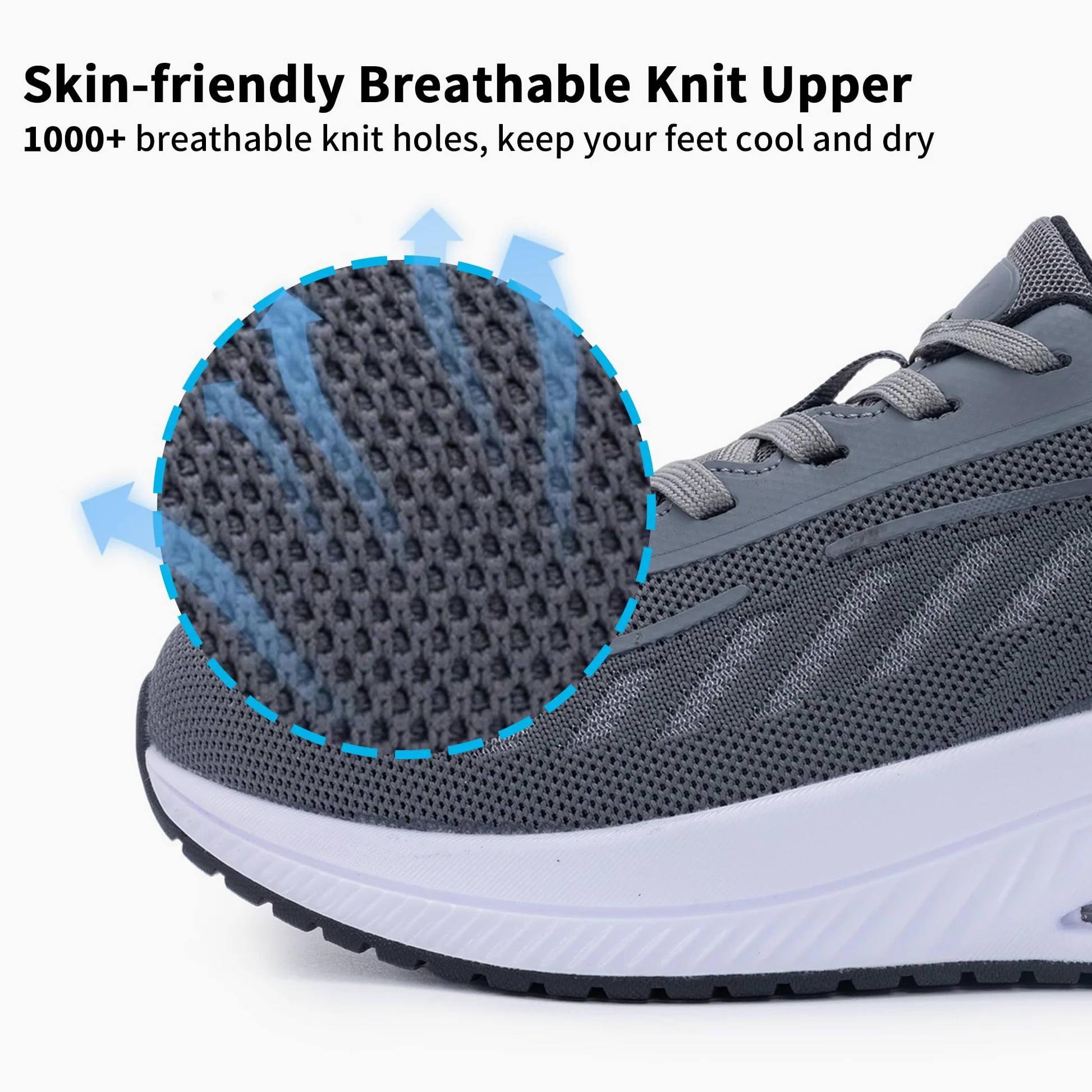 M MAGPER Womens Arch Support Trainers Plantar Fasciitis Shoes Orthotic Walking Trainers for Pain Relief 4.5-9 UK