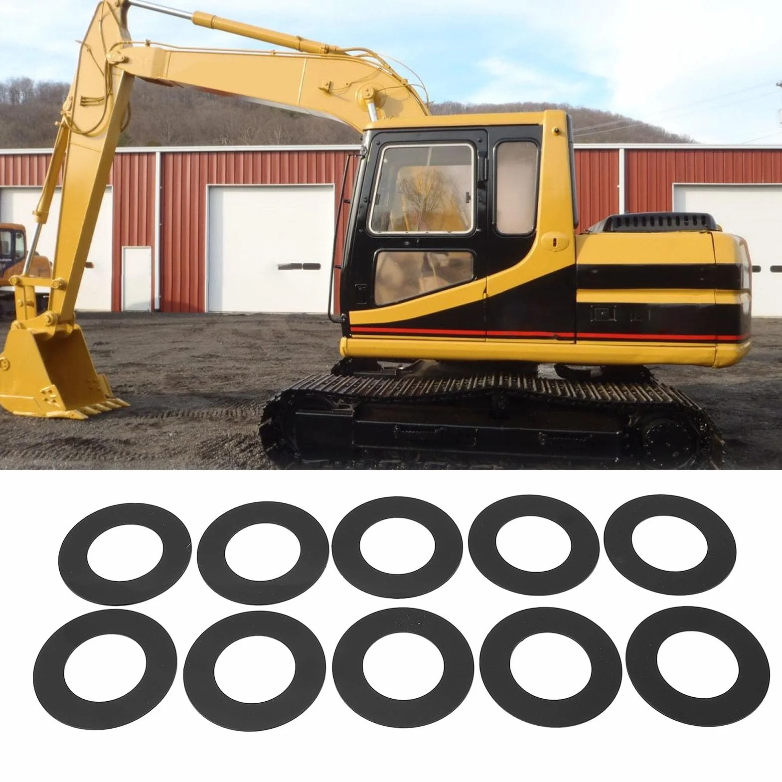 Kit de cuña de pin de cubo 65 mm para excavadoras CAT 311 311C 311D 311F Case 9013