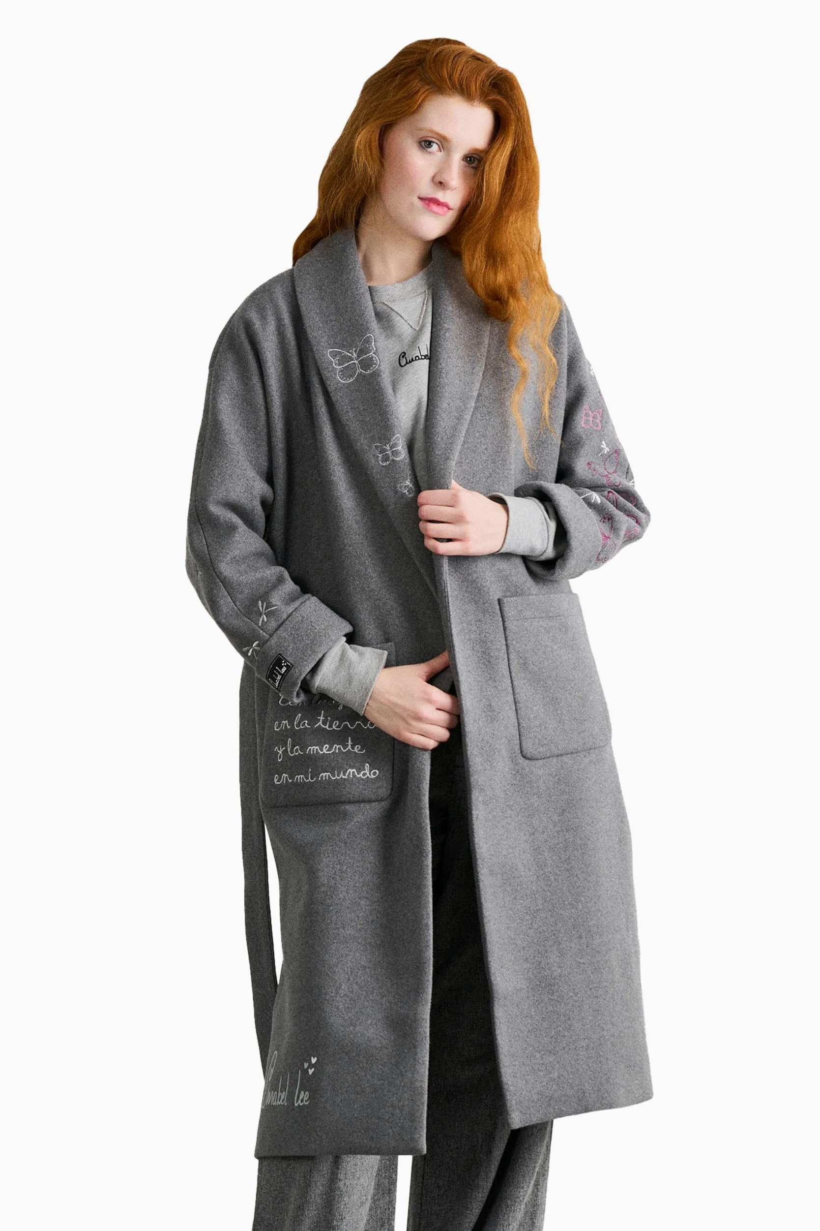 ANABEL LEE ABRIGO GREY STUDIO