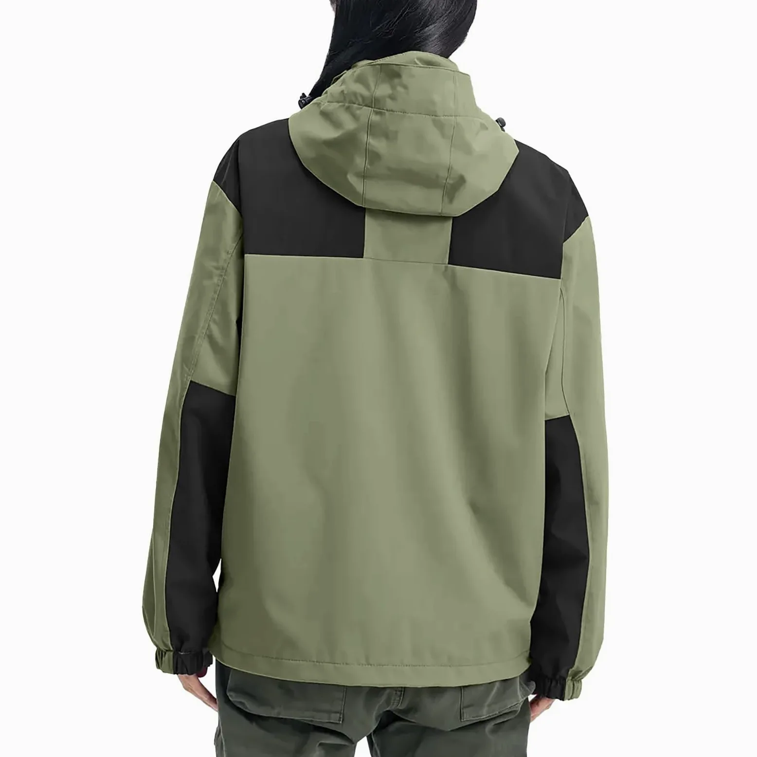 Chaqueta Para Deportes Al Mujer, Y Desmontable A De Viento, Adecuada Montañismo Esquí Vaquera Borrego Mujer Anoraks Cortavientos Capelina Impermeable Transpirable Chubasquero Abrigos