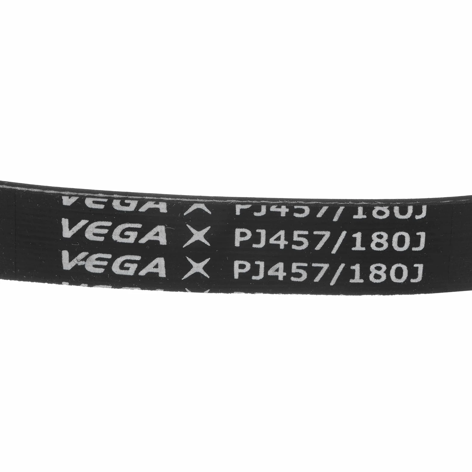 sourcing map 180J6 Correa de goma en V de polietileno, 6 costillas PJ, 457 mm x 14 mm x 3,5 mm