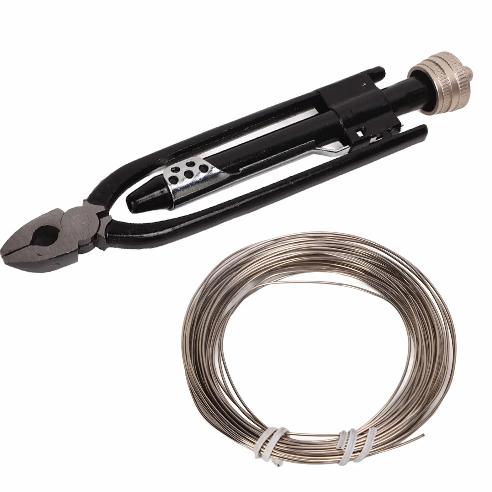 Pinza para Alambre de Seguridad de 6 Pulgadas, Alicates Industriales de Acero de Alto Carbono para Automóviles y Aeronaves