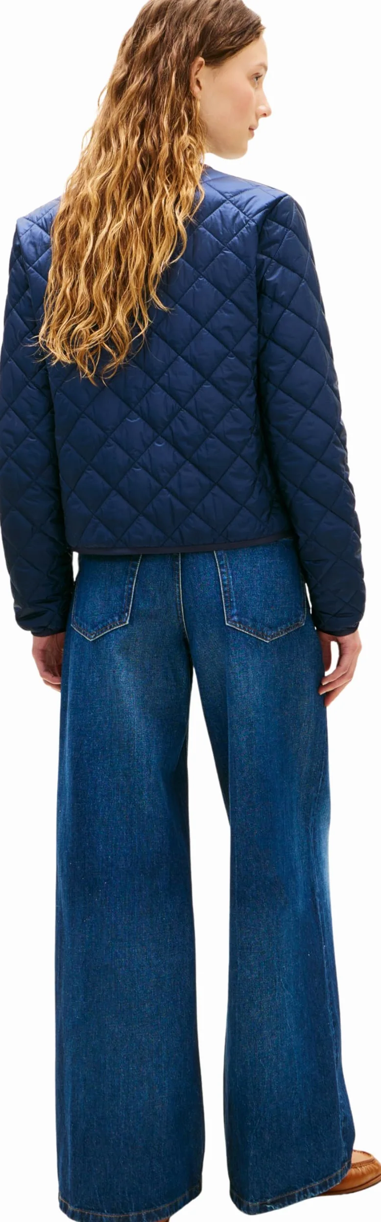 Tommy Hilfiger Lw Padded Reg Quilted Jacket Ww0ww47290 Chaqueta acolchada Mujer (Pack de 1)