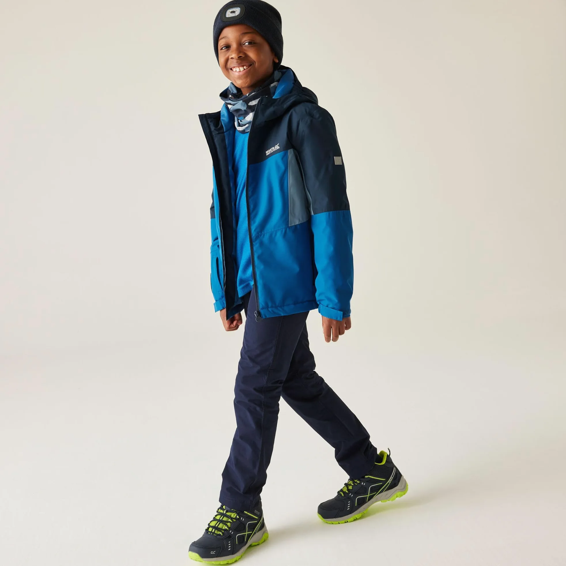 Regatta Beamz Impermeable Chaqueta Reflective Trims Aislado Transpirable Winter Abrigo Unisex niños