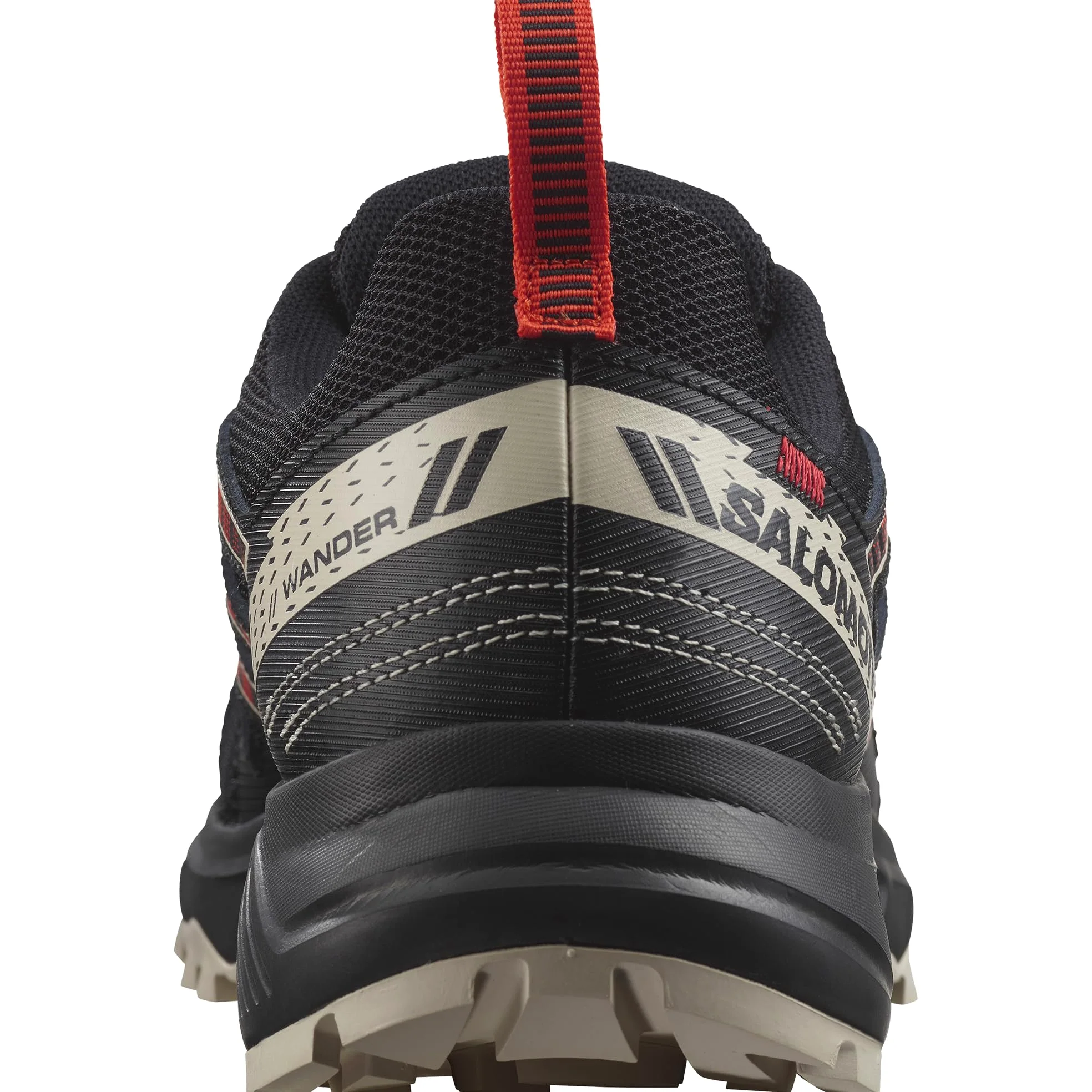 Salomon Wander Zapatillas de Trail Running Senderismo para Hombre, A punto para el aire libre, Comodidad mullida, Sujeción del pie segura