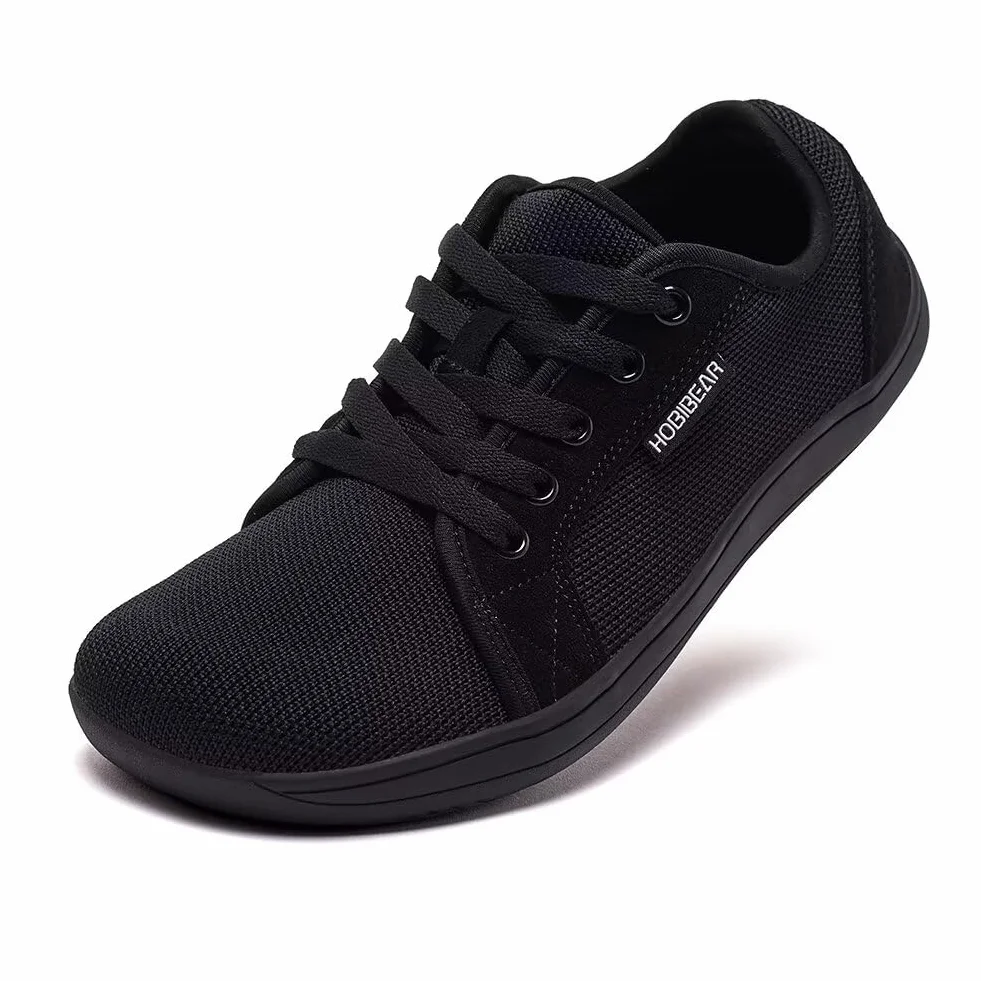 HOBIBEAR Unisex Calzado Descalzo Minimalistas Hombres Mujeres Zapatillas Ligeras Flexibles para Exterior Interio Ligeros