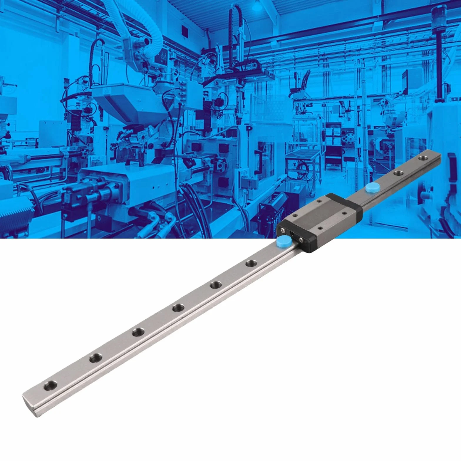 MGN12H guía lineal deslizante 300 mm bloque carro para impresora 3D CNC