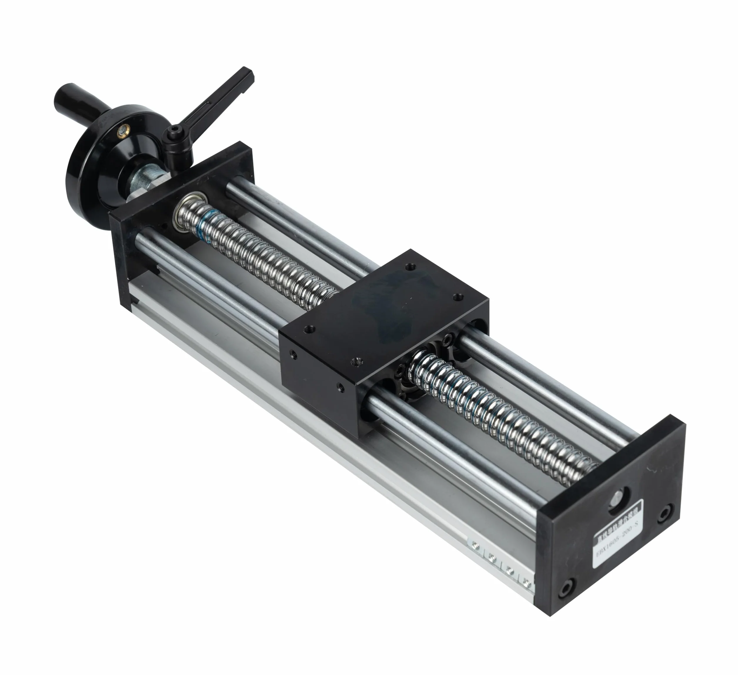 Mesa Deslizante Lineal 200 mm, Plataforma Guía Precisa Doble Eje Óptico Volante, Tornillo de Bola para CNC