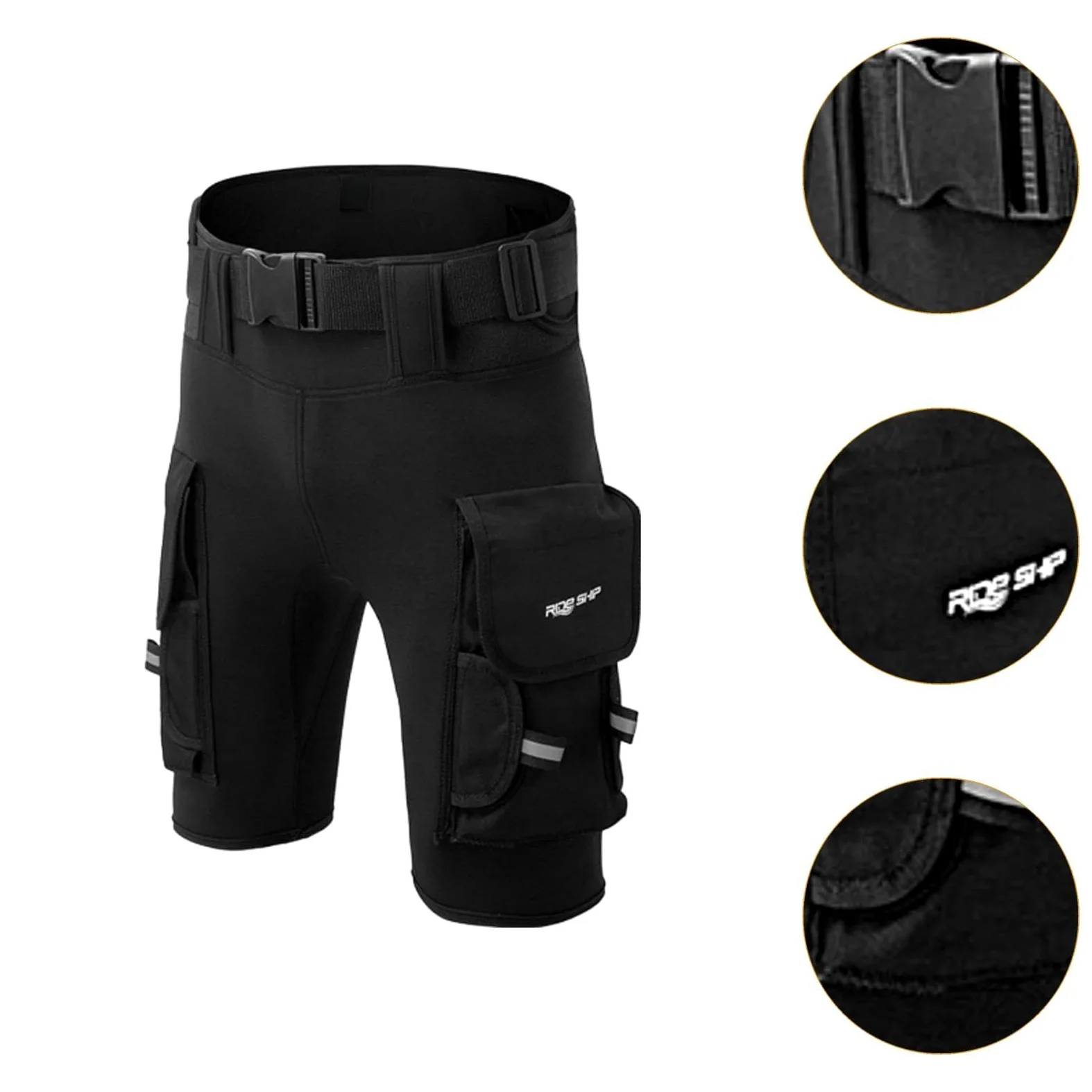 Pantalones Cortos de Buceo, Trajes de Neopreno, Pantalones, Bolsillos, Pantalones Cortos de Buceo, Pantalones para Hombre, Pantalones Sumergib