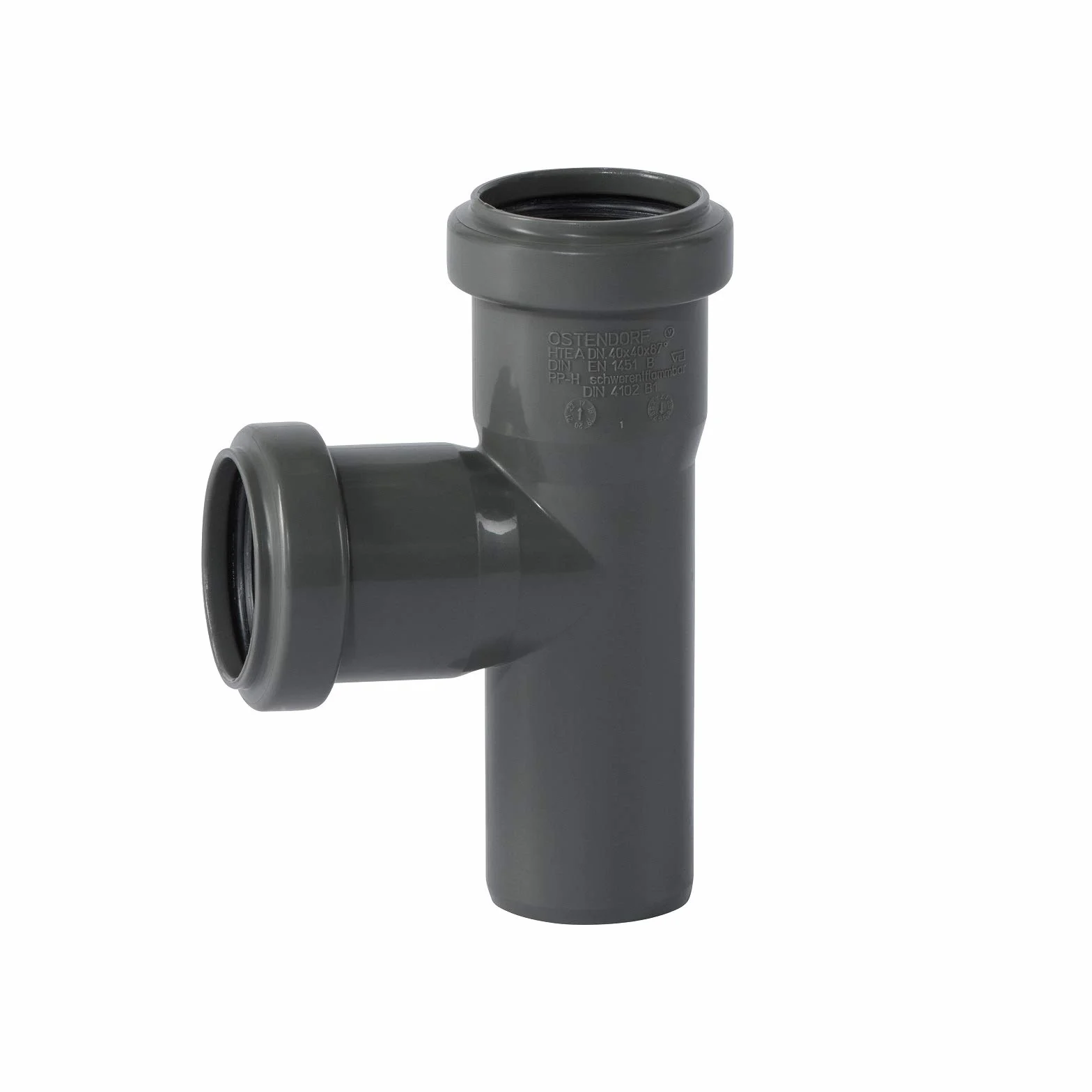 Ostendorf HTsafe Drenaje DN 40/40 mm 87° HT tubo