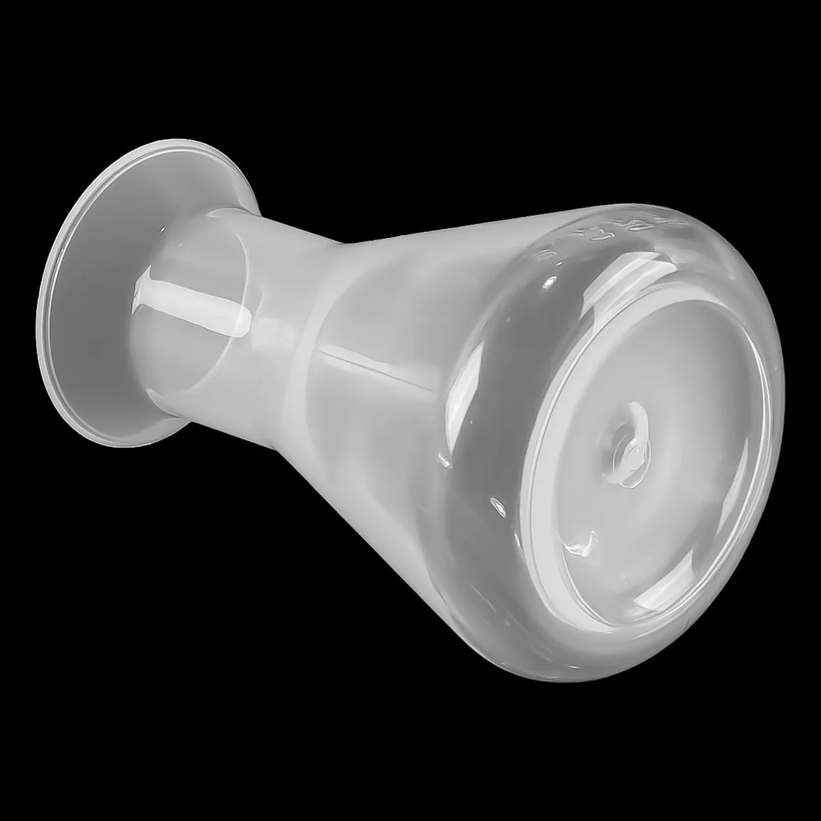 Gorise 5 matraces cónicos de laboratorio graduados de plástico 50 ml transparentes para experimentos científicos