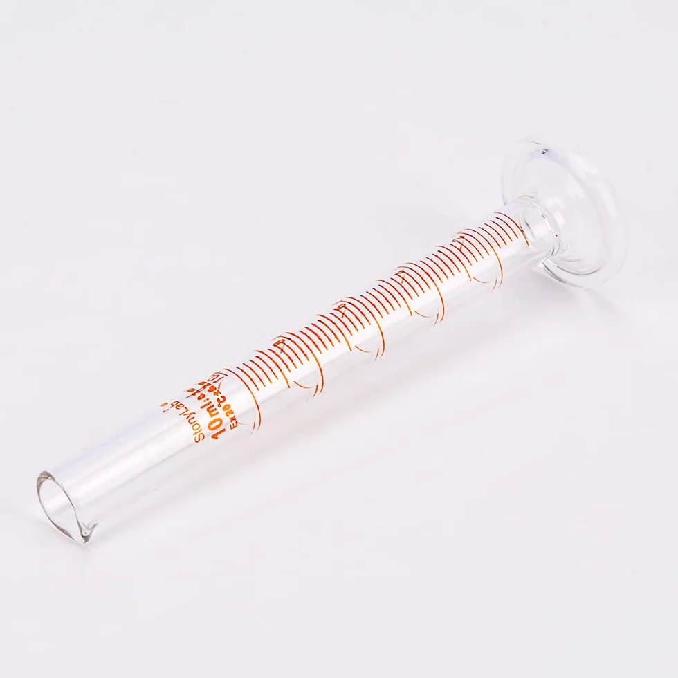 StonyLab Cilindro de Medición Graduado de Vidrio de Borosilicato 10 ml 4-Pack