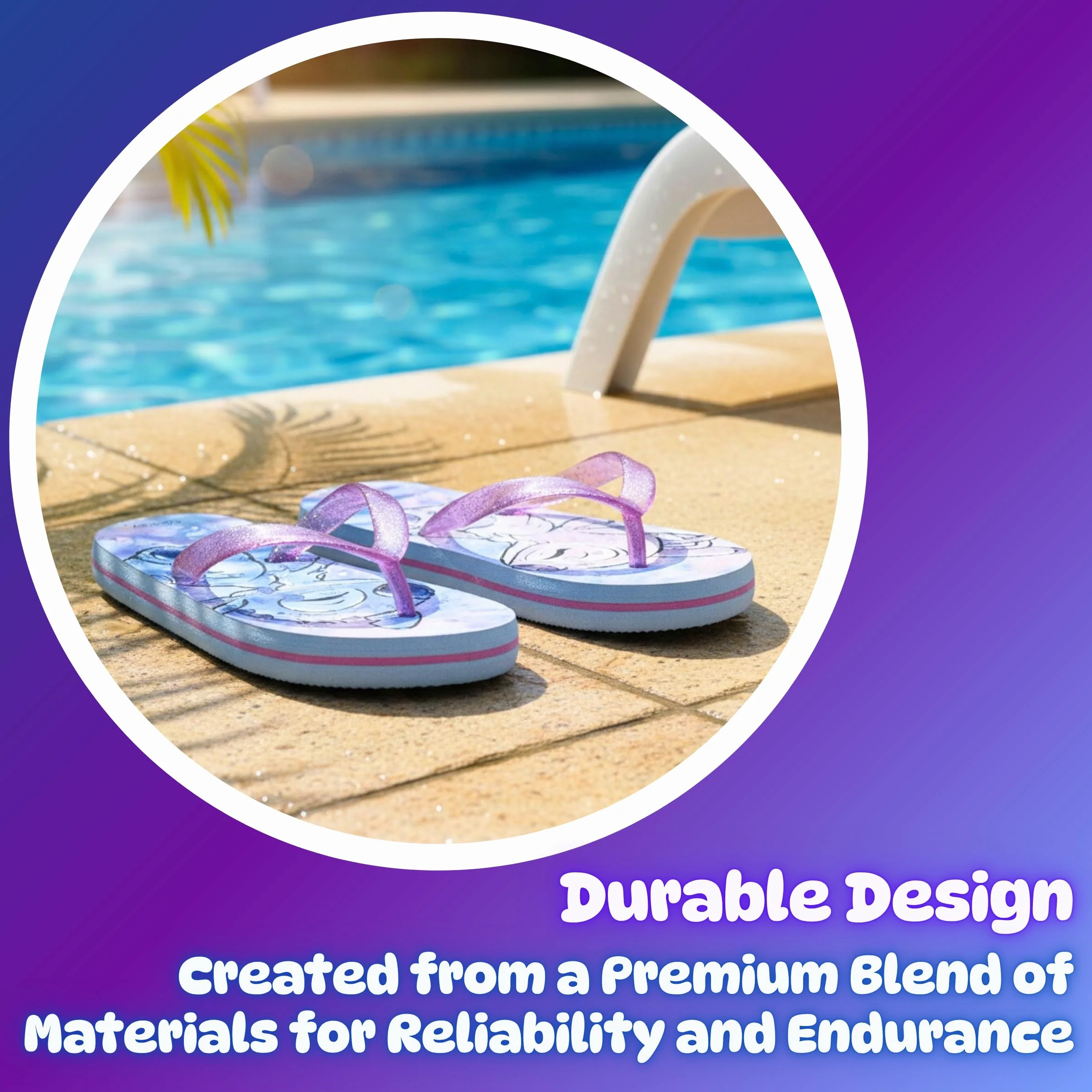 Disney Stitch y Angel Chanclas para Niñas, Sandalias de Verano, Regalo Niñas, Tallas EU 28 a 35