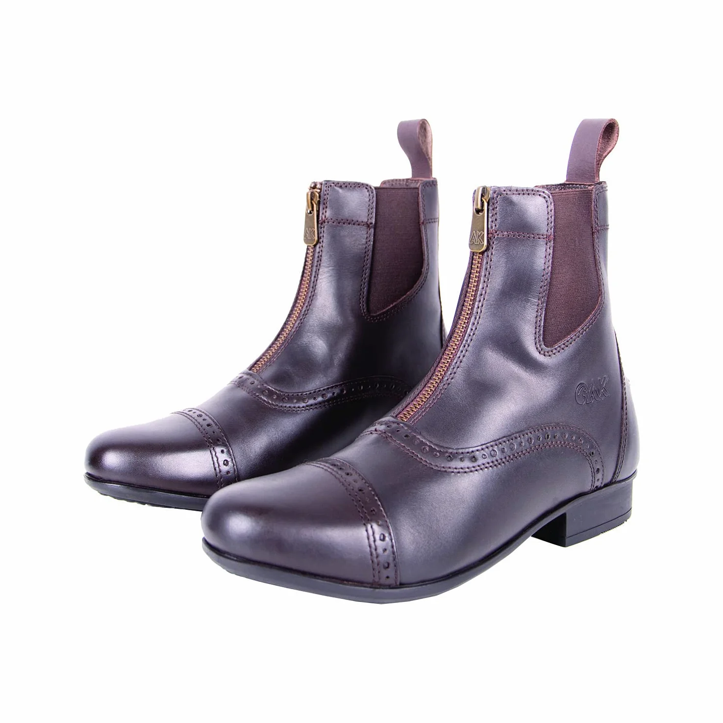 AK Hi Tec AKRS-6051-03 - Botas de equitación con cremallera y tecnología de sistema de aire