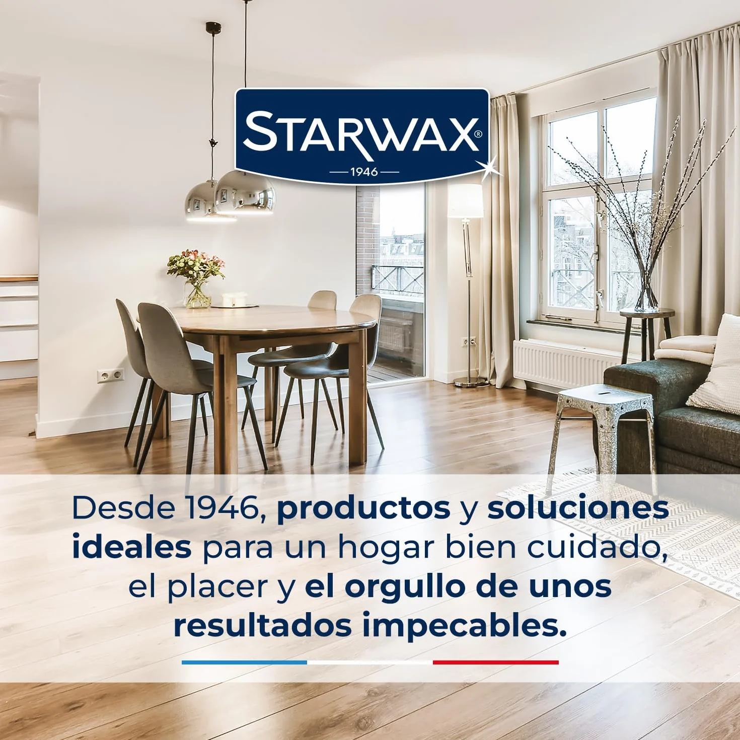 STARWAX Limpiador suave para parquet y suelos laminados 1L
