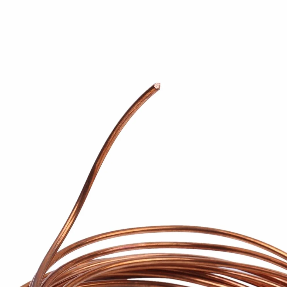 Alambre de Cobre Esmaltado 4 mm Diámetro 5 m Bobina Magnética para Inductores